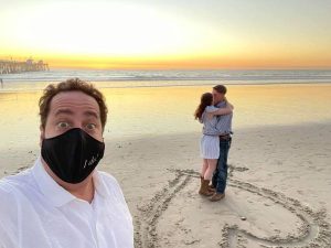 Elope, Elopement, Heart in the Sand, Love, Beach Weddings, Sunset,